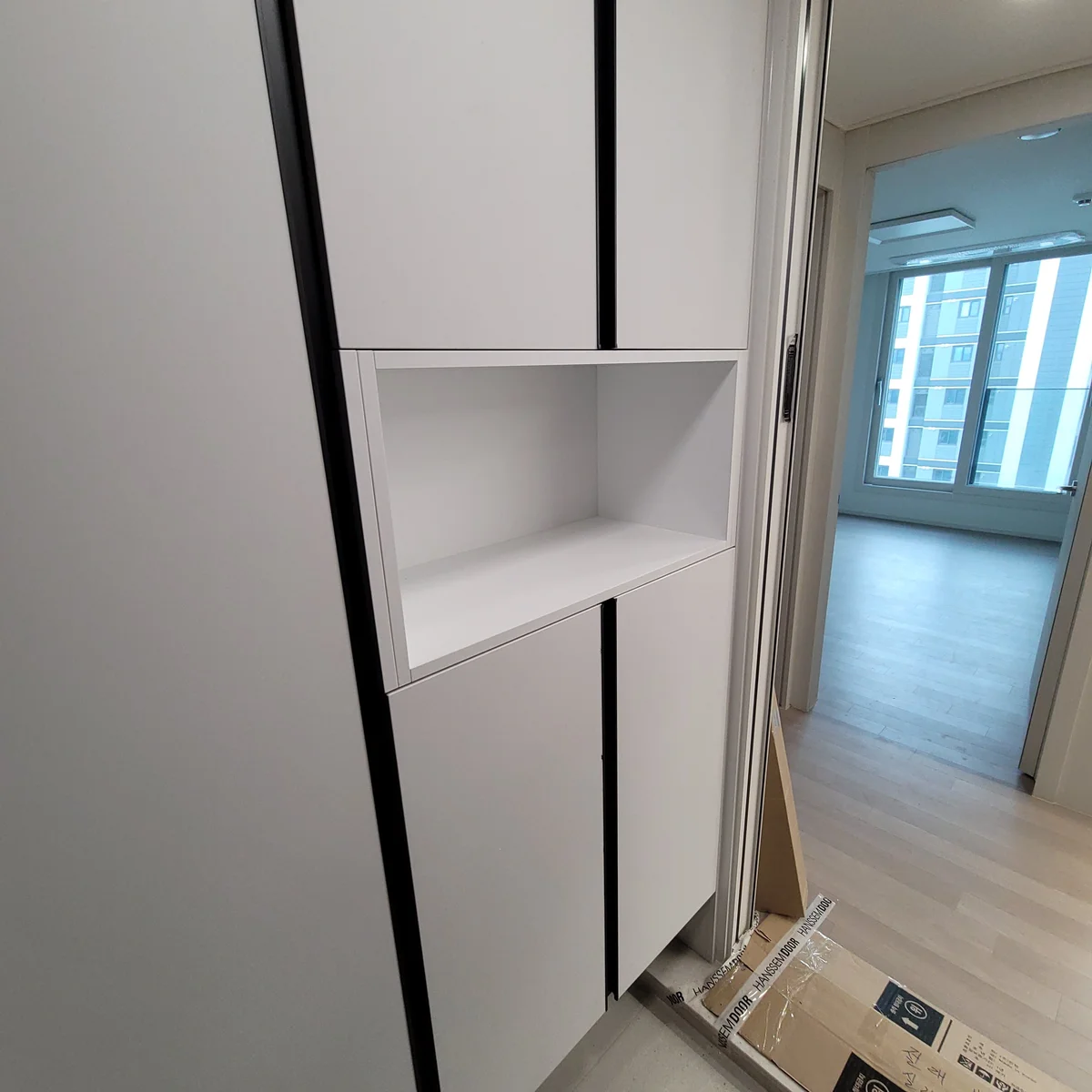 맞춤 신발장 제작 시공 예시
